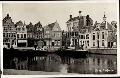 Ak Goes Zeeland Niederlande, Turfkade