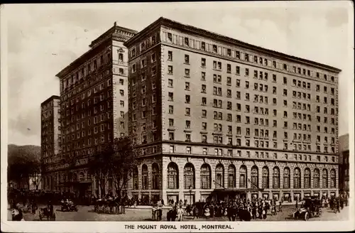 Ak Montreal Québec Kanada, Mount Royal Hotel