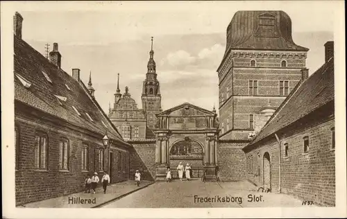 Ak Hillerød Hilleröd Dänemark, Frederiksborg Slot