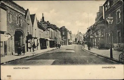 Ak Chichester West Sussex England, South Street