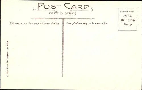 Ak Halliford Surrey England, Teilansicht, Gewässer