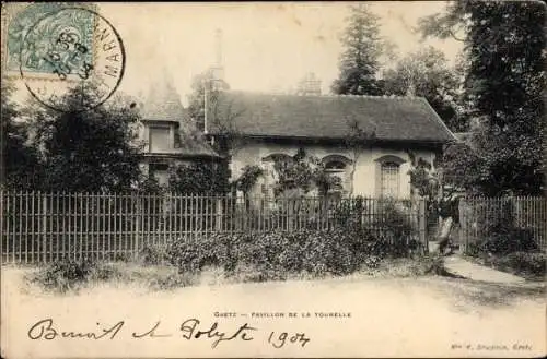 Ak Gretz Seine et Marne, Pavillon de la Tourelle