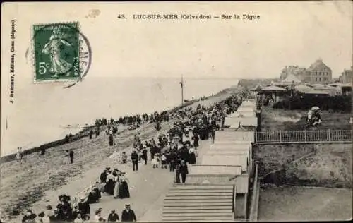 Ak Luc sur Mer Calvados, Sur la Digue