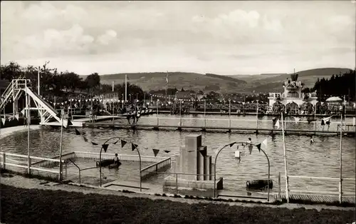 Ak Michelstadt im Odenwald, Schwimmstadion