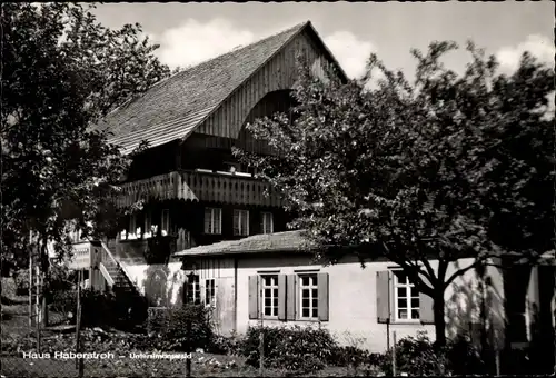 Ak Untersimonswald Simonswald im Schwarzwald, Haus Haberstroh