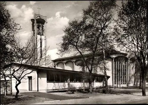 Ak Freiburg im Breisgau, Ev. Ludwigskirche