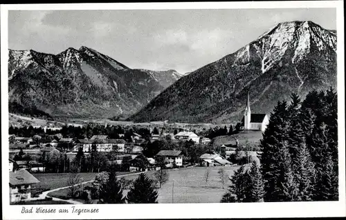 Ak Bad Wiessee in Oberbayern, Panorama, Kampen