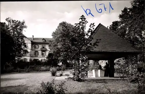 Ak Bad Steben im Frankenwald, Kurhotel, Quellentempel