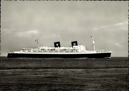 Ak Passagier Schnelldampfer Hanseatic, Hamburg Atlantik Linie