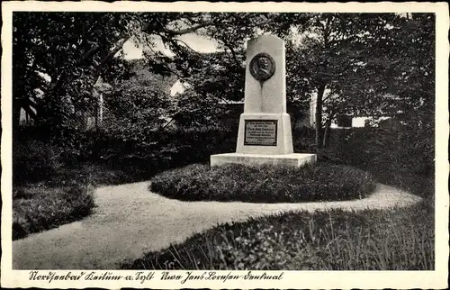 Ak Keitum auf Sylt, Denkmal Uwe Jens Lornsen