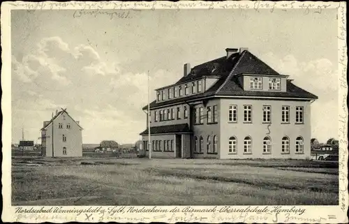Ak Wenningstedt Braderup auf Sylt, Nordseeheim der Bismarck Oberrealschule Hamburg