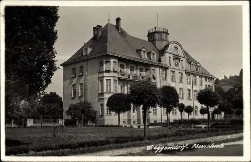 Ak Deggendorf im Bayerischen Wald Niederbayern, Oberschule