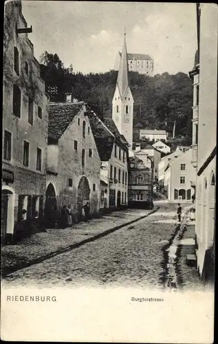 Ak Riedenburg in Niederbayern, Burgtorstraße