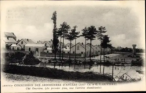 Ak Angers Maine et Loire, Commission des Ardoisieres, Cite Ouvriere