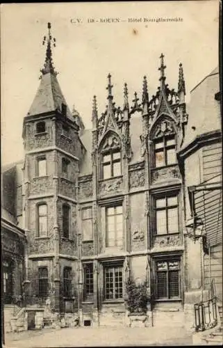 Ak Rouen Seine Maritime, Hotel Bourgtheroulde