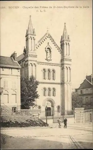 Ak Rouen Seine Maritime, Chapelle des Freres de St. Jean Baptiste de la Salle