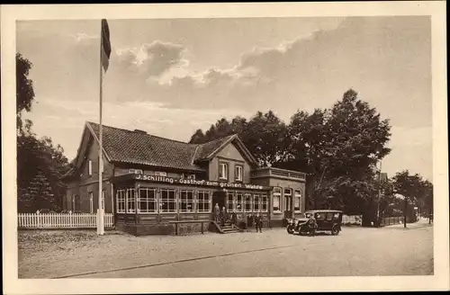 Ak Hamburg Wandsbek Rahlstedt, Gasthof zum grünen Walde