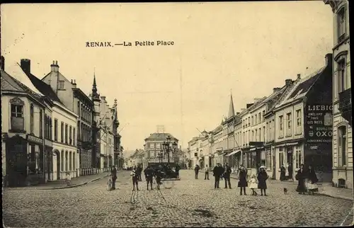 Ak Ronse Renaix Ostflandern, La Petite Place