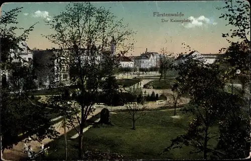 Ak Fürstenwalde an der Spree, Kaiserplatz