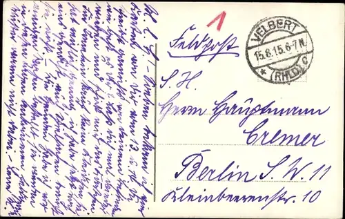 Ak Aus deutschen Gefangenenlagern, Massentransport kriegsgefangener Franzosen, I WK