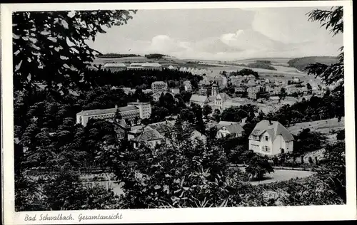 Ak Bad Schwalbach im Rheingau Taunus Kreis, Gesamtansicht