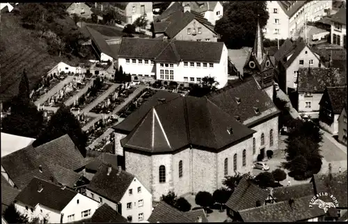 Ak Eisenbach im Schwarzwald, Gesamtansicht, Kirche