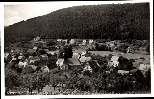 Ak Krausenbach Dammbach im Spessart, Gesamtansicht