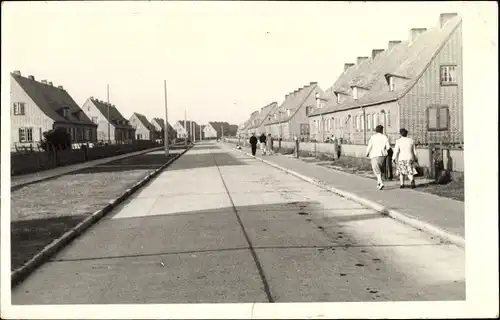 Foto List auf Sylt, Straßenpartie