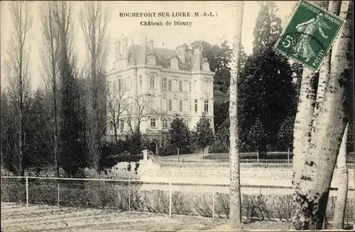 Ak Rochefort sur Loire Maine et Loire, Chateau de Dieuzy