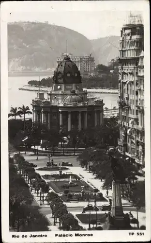 Ak Rio de Janeiro Brasilien, Palacio Monroe