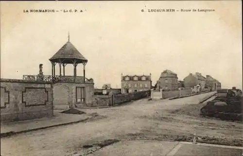 Ak Luc sur Mer Calvados, Route de Langrune