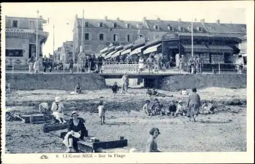 Ak Luc sur Mer Calvados, Sur la Plage