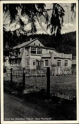 Ak Alexisbad Harzgerode am Harz, Pension Haus Reinhardt