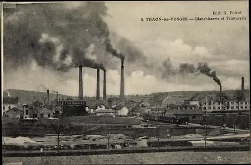 Ak Thaon Vosges, Blanchisserie et Teinturerie