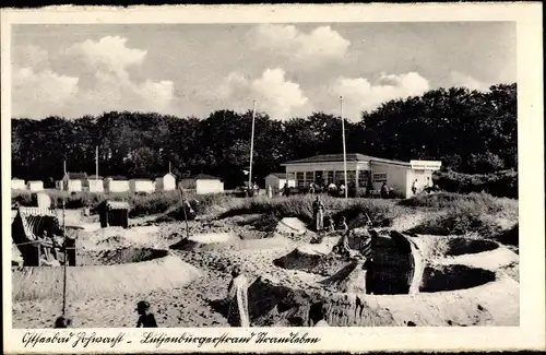 Ak Hohwacht an der Ostsee, Lütjenburgerstrand, Strandleben