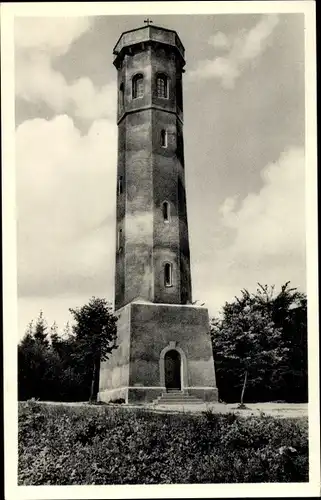 Ak Dannenfels Rheinland Pfalz, Donnersberg, Ludwigsturm, Totalansicht