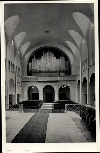 Ak Schweiklberg Vilshofen an der Donau, Inneres der Abteikirche