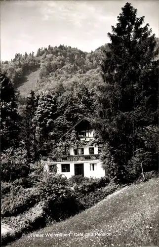 Ak Oberaudorf am Inn Oberbayern, Tiroler Weinstüberl, Café und Pension