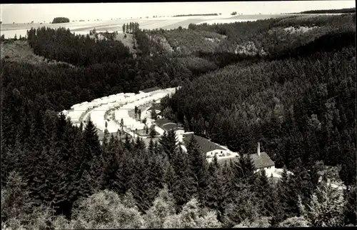 Ak Crispendorf Schleiz im Vogtland Thüringen, Pionierlager Karl Marx, Wismuth