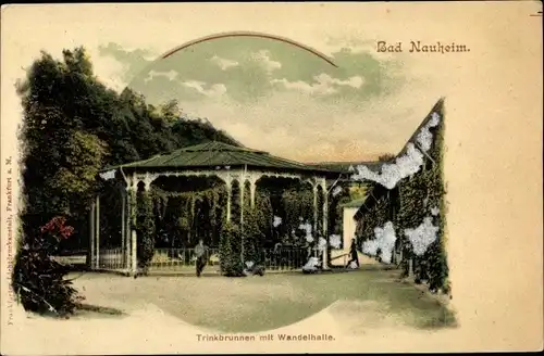 Ak Bad Nauheim in Hessen, Trinkbrunnen, Wandelhalle