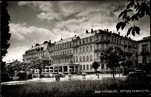 Ak Bad Homburg vor der Höhe, Blick auf Ritters Parkhotel