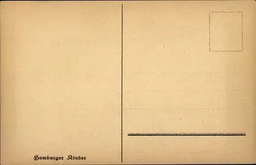 Künstler Ak Bombach, Hamburger Kinder, Portrait von einem Mädchen