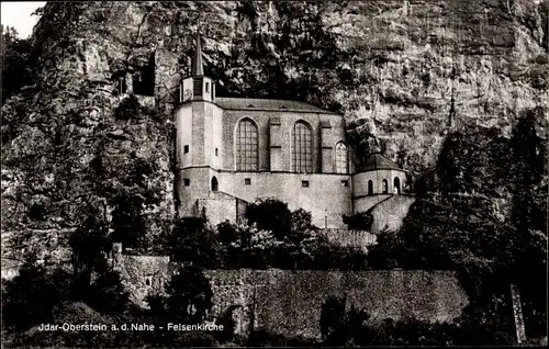 Ak Idar Oberstein an der Nahe, Felsenkirche