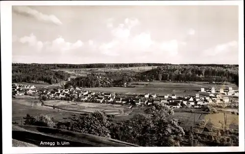 Ak Arnegg Blaustein in Württemberg, Totale, Gasthof zum Kreuz