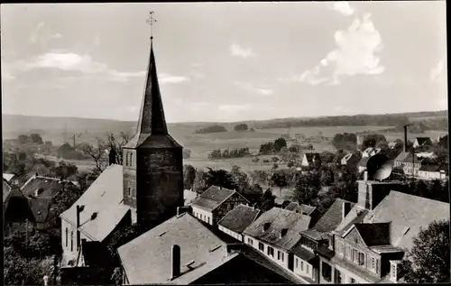 Ak Waldbröl im Oberbergischen Land, Blick v. ev. Kirchturm