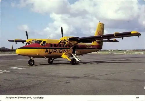 Ak Britischer Hubschrauber, Aurigny Air Service DHC Twin Otter