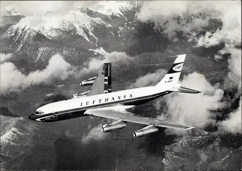 Ak Deutsches Passagierflugzeug, Lufthansa