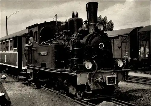 Ak Deutscher Eisenbahn Verein, Tenderlokomotive Spreewald, DR 995633, Dampflok