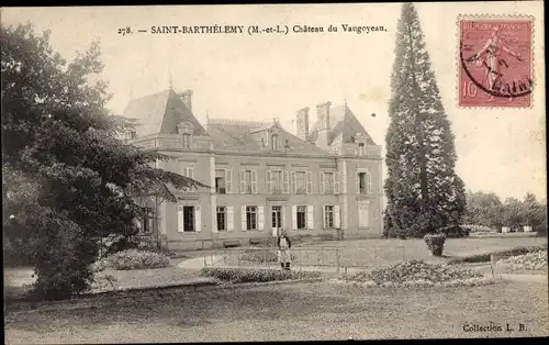 Ak Saint Barthelemy Maine-et-Loire, Chateau du Vaugoyeau