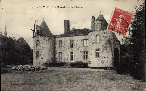Ak Somloire Maine et Loire, Le Chateau